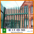 China europäischen Stahl pvc beschichtet Palisade Zaun